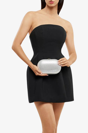 Olga Berg Izza Oval Clutch
