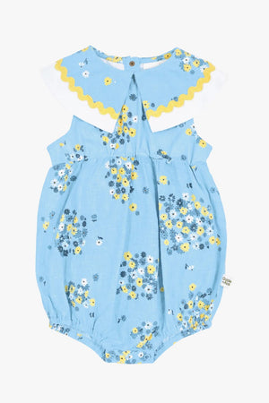 Goldie + Ace Floral Ava Collared Romper