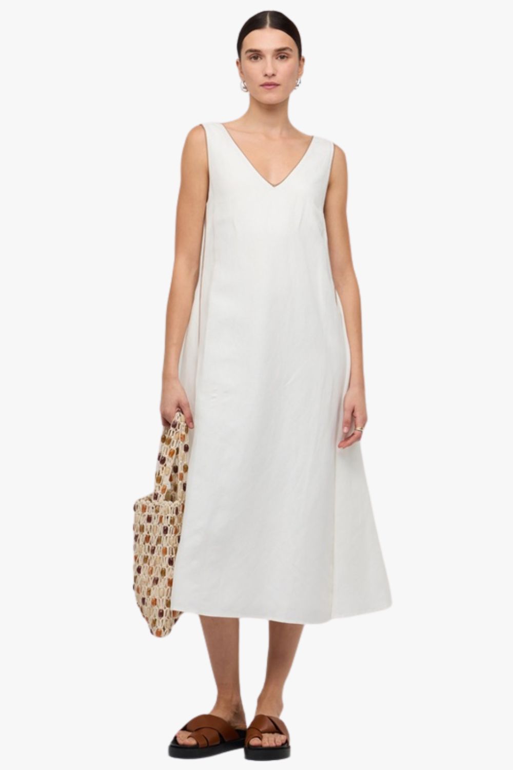 Staple The Label Nyla Godet Midi Dress