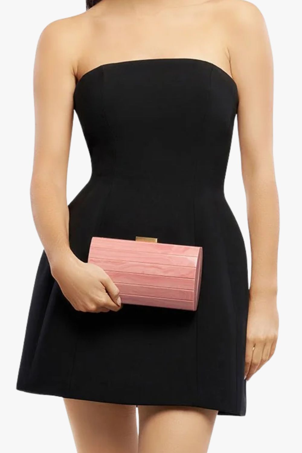 Olga Berg Odette Acrylic Clutch