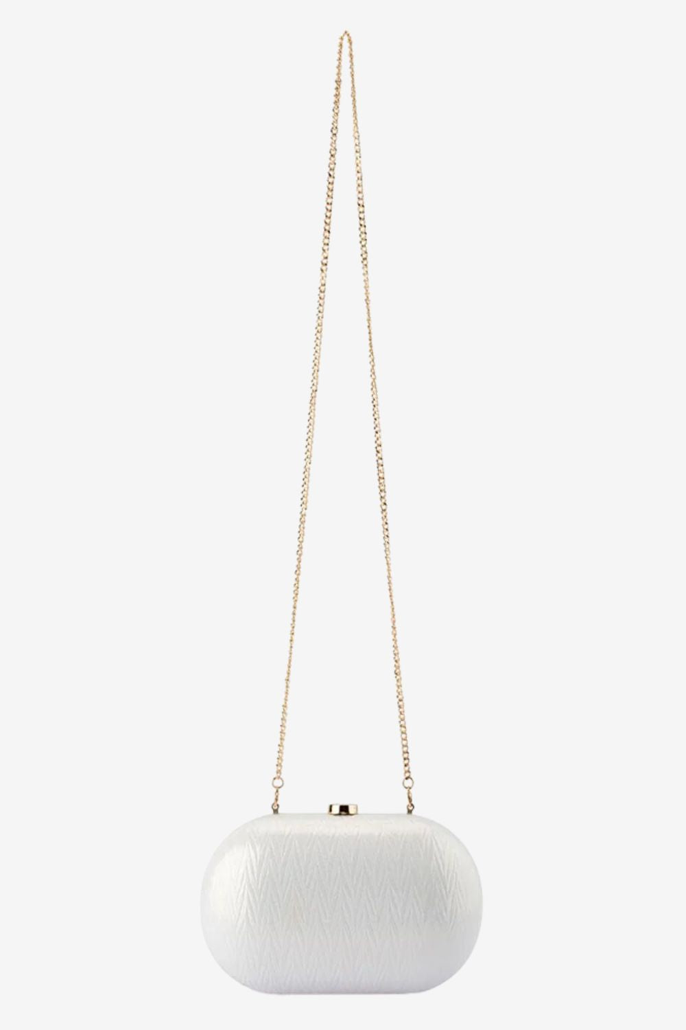 Olga Berg Izza Oval Clutch