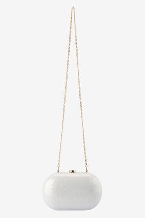 Olga Berg Izza Oval Clutch