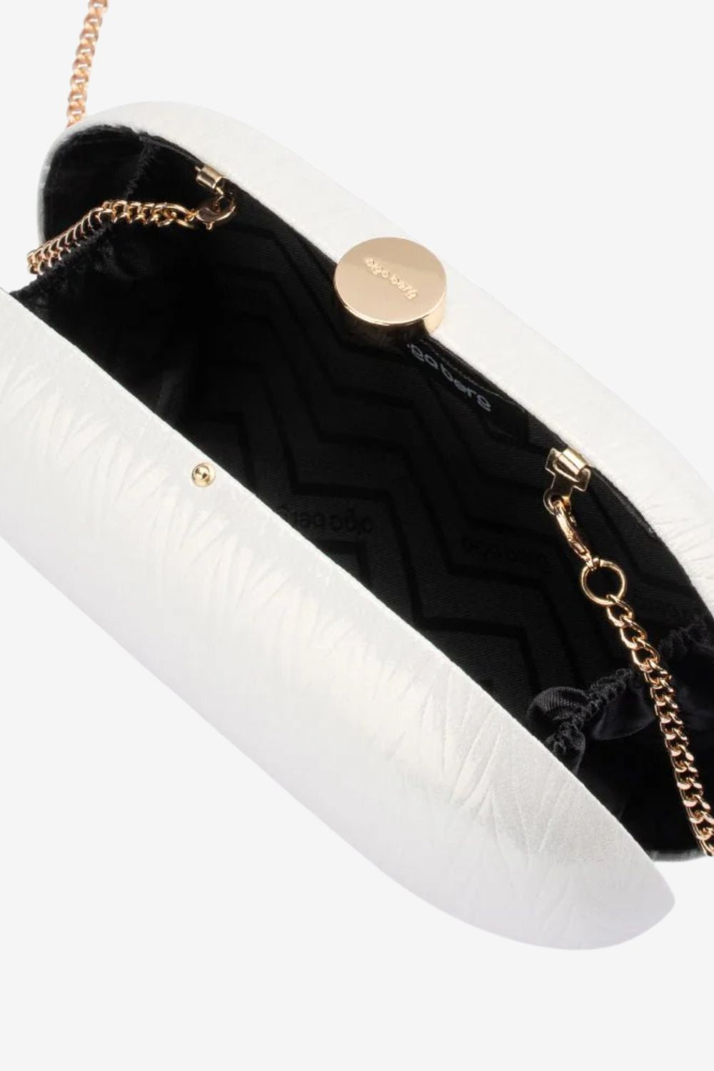 Olga Berg Izza Oval Clutch