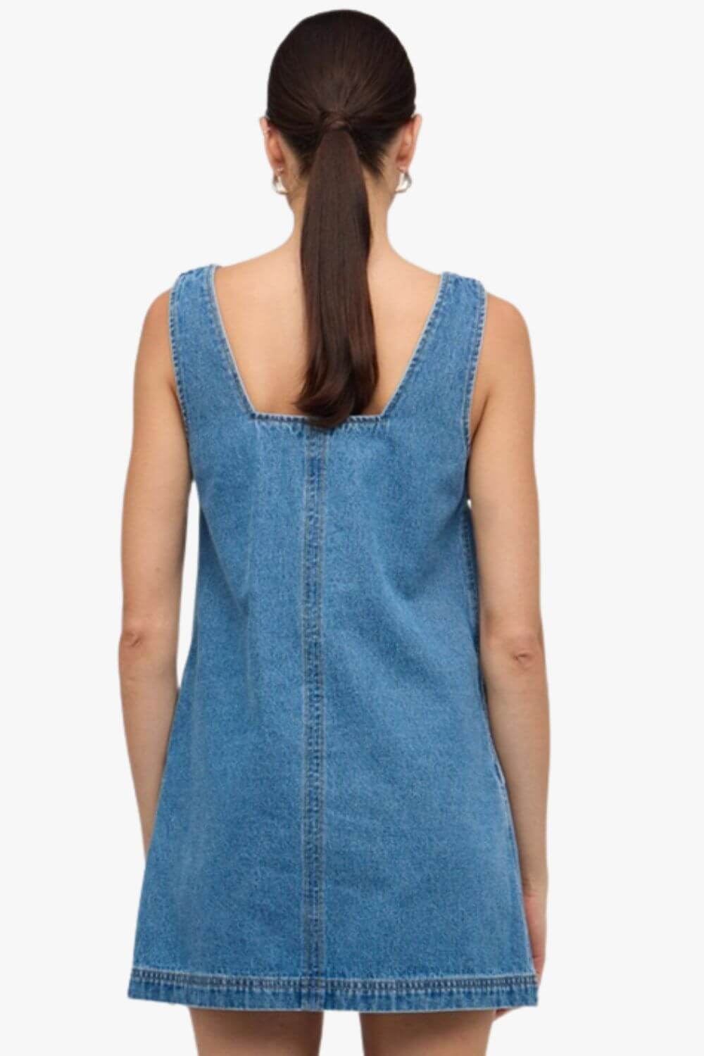 Staple The Label Cassia Denim Mini Dress