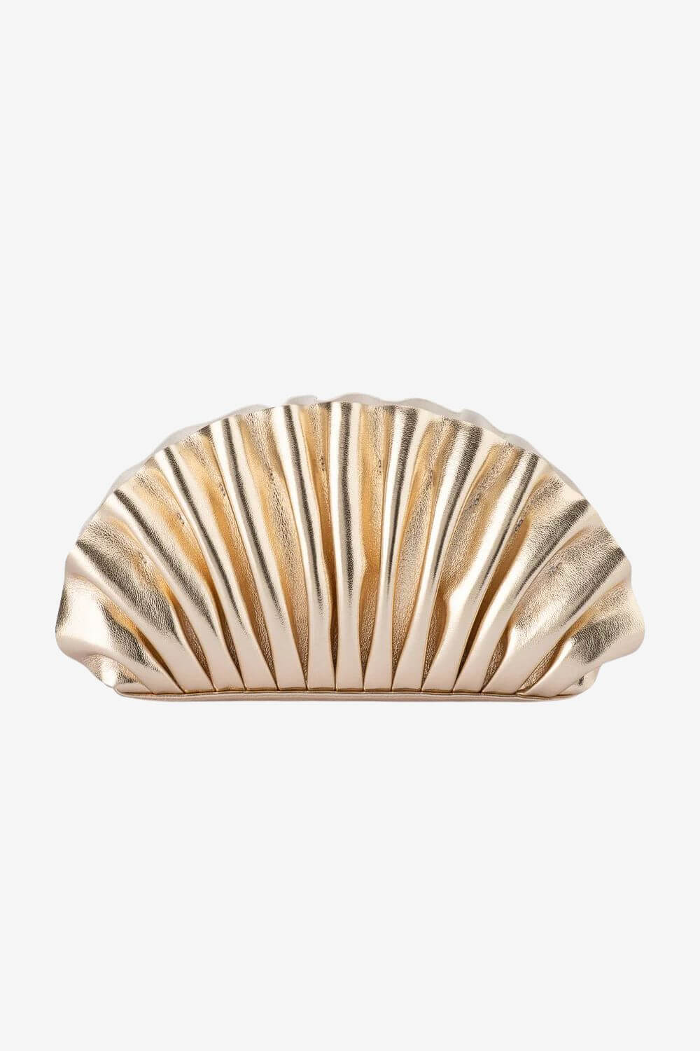 Olga Berg Hollie Pleated Clutch