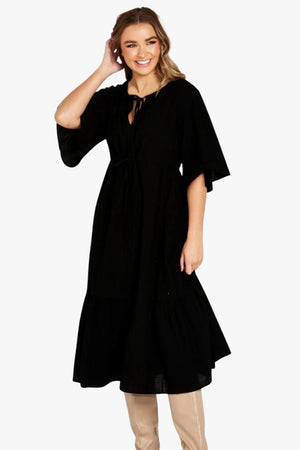 Sass Sonya Midi Tiered Dress