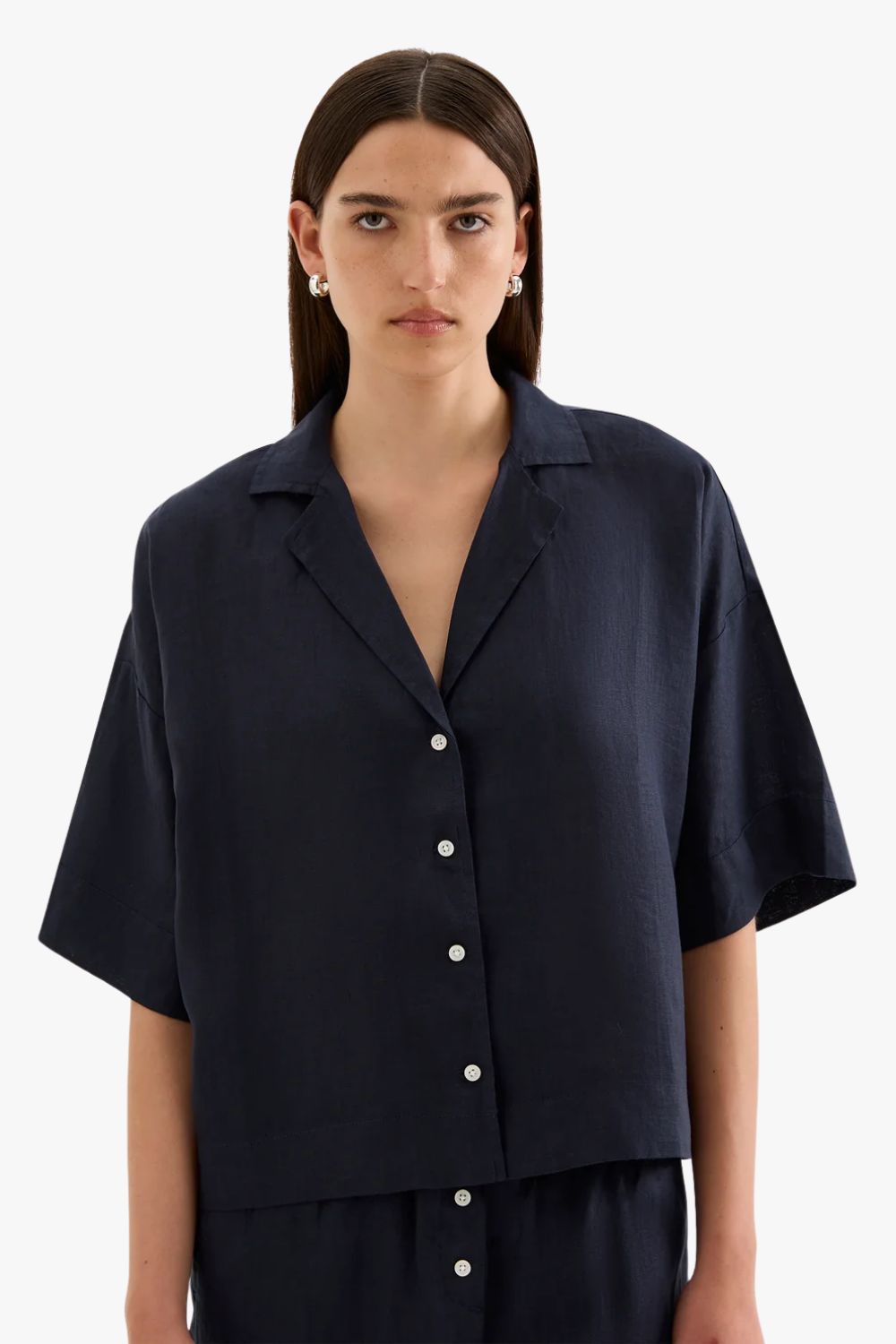 Nude Lucy Lounge Linen Shirt