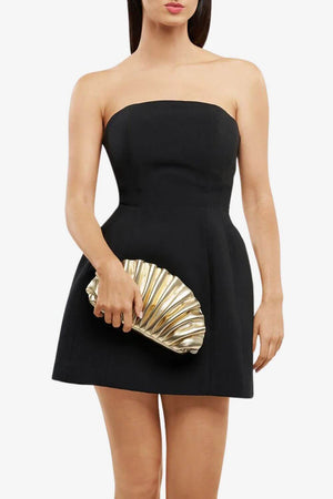 Olga Berg Hollie Pleated Clutch