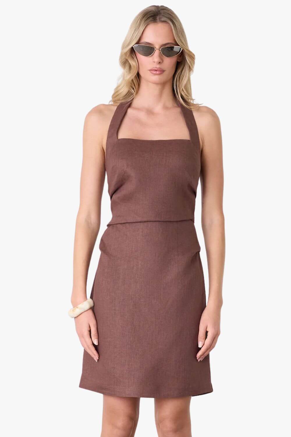 Esmaee Marseille Halter Dress