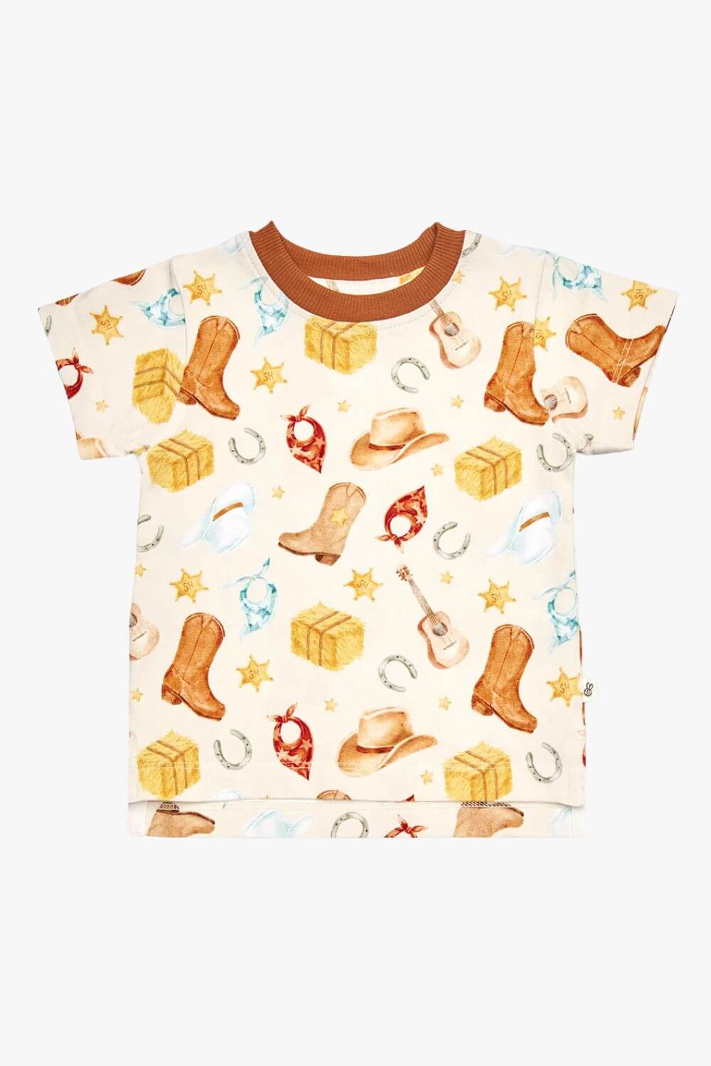 Snuggle Hunny Cowboys Organic Short Sleeve T-Shirt