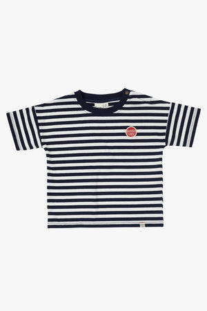 Goldie + Ace Essential Stripe Logo T-Shirt