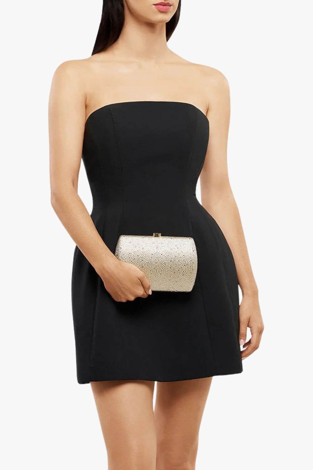 Olga Berg Carolina Crystal Clutch