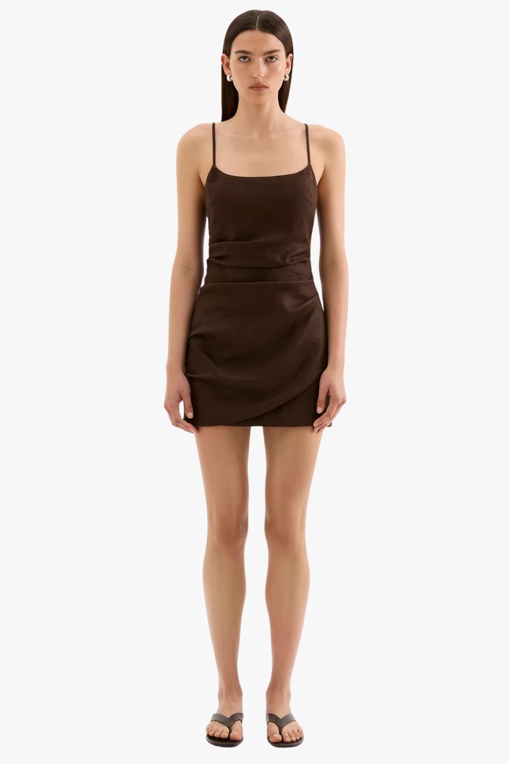 Nude Lucy Rani Linen Mini Dress