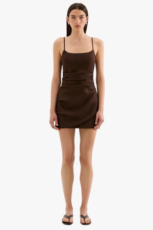 Nude Lucy Rani Linen Mini Dress