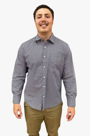 Blue Horizon Poly Cotton L/S Shirt