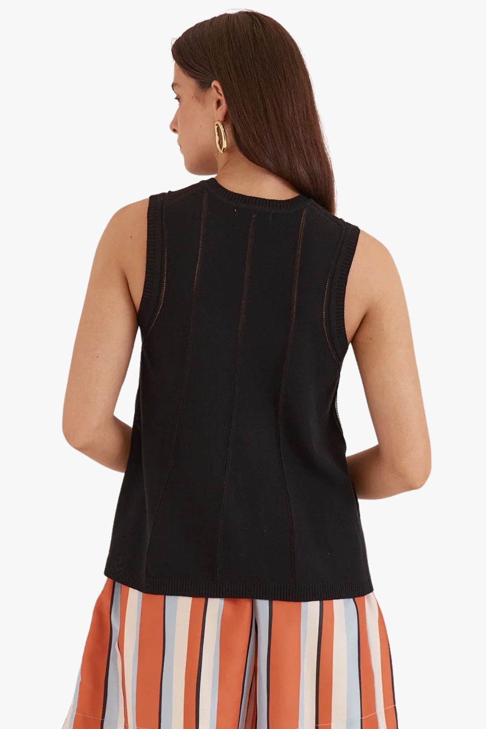 Sass Krista Pointelle Tank