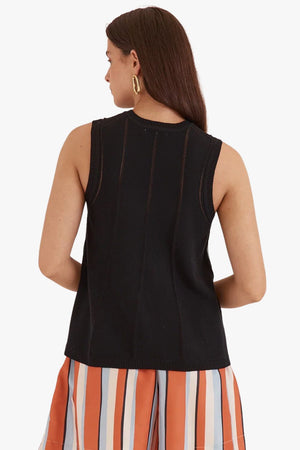 Sass Krista Pointelle Tank