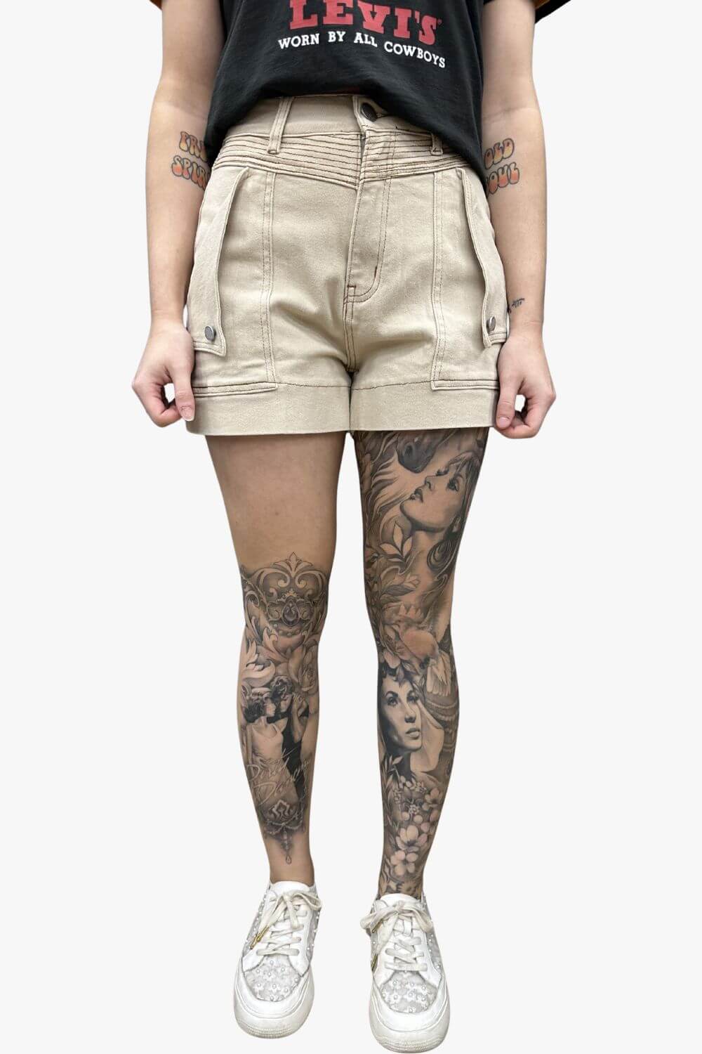 CD Detailed Flip Pocket Short