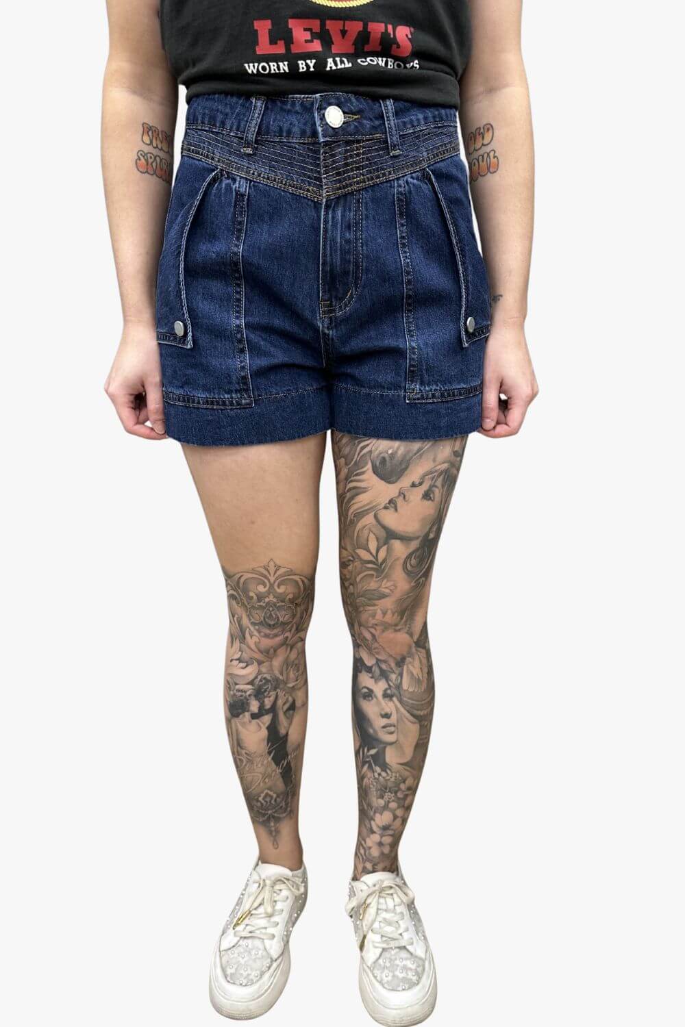 CD Detailed Flip Pocket Short