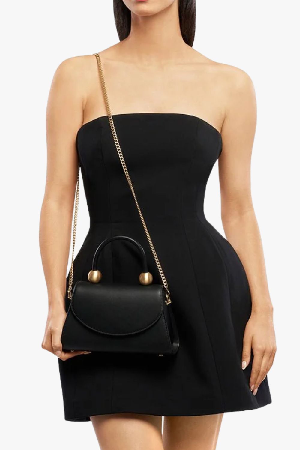 Olga Berg Siren Top Handle Clutch