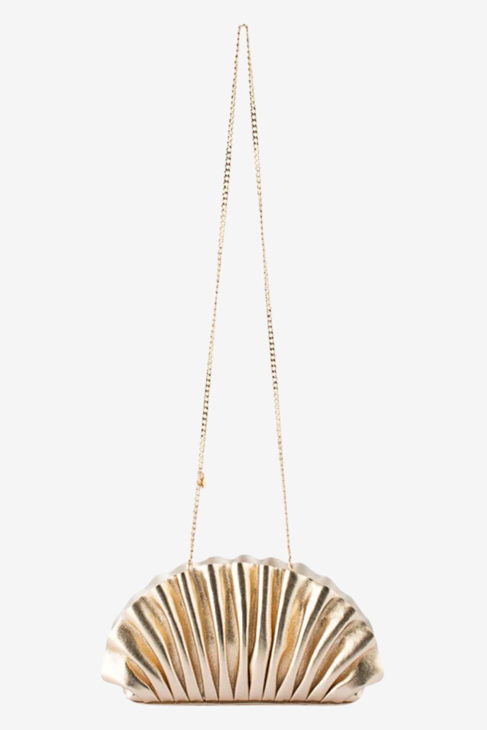Olga Berg Hollie Pleated Clutch