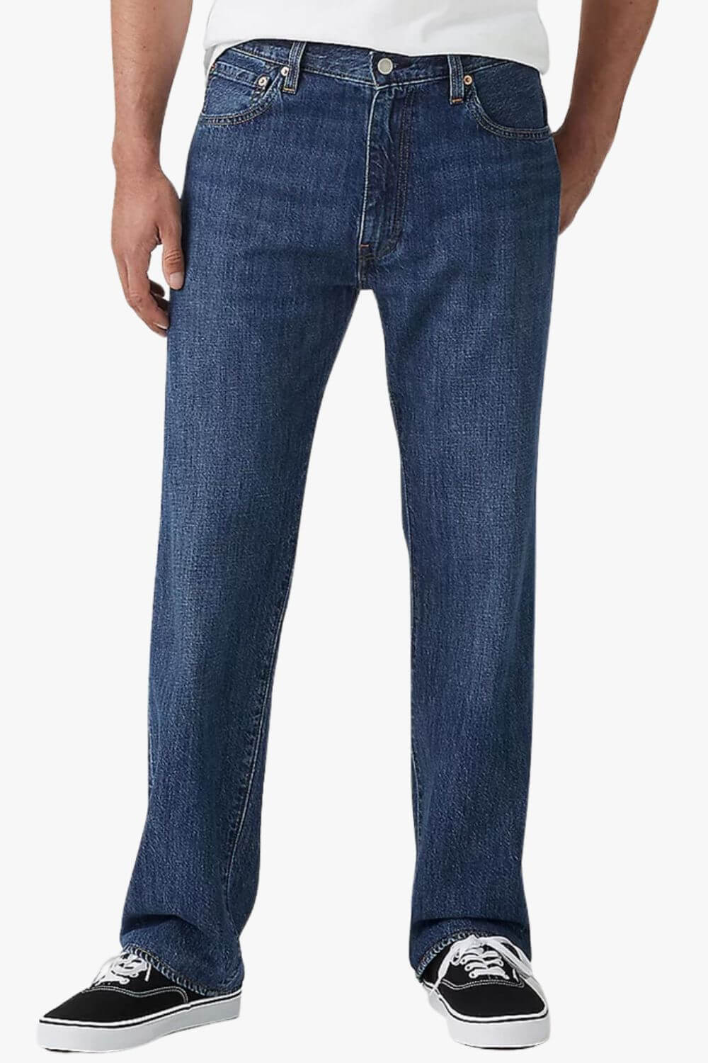 Levi Mens 555 Relaxed Straight Fit Jean