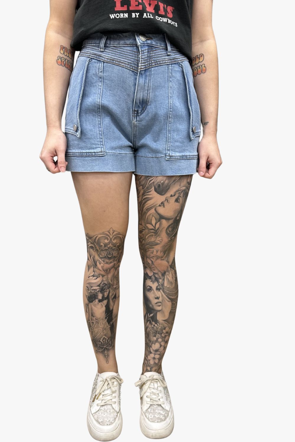 CD Detailed Flip Pocket Short