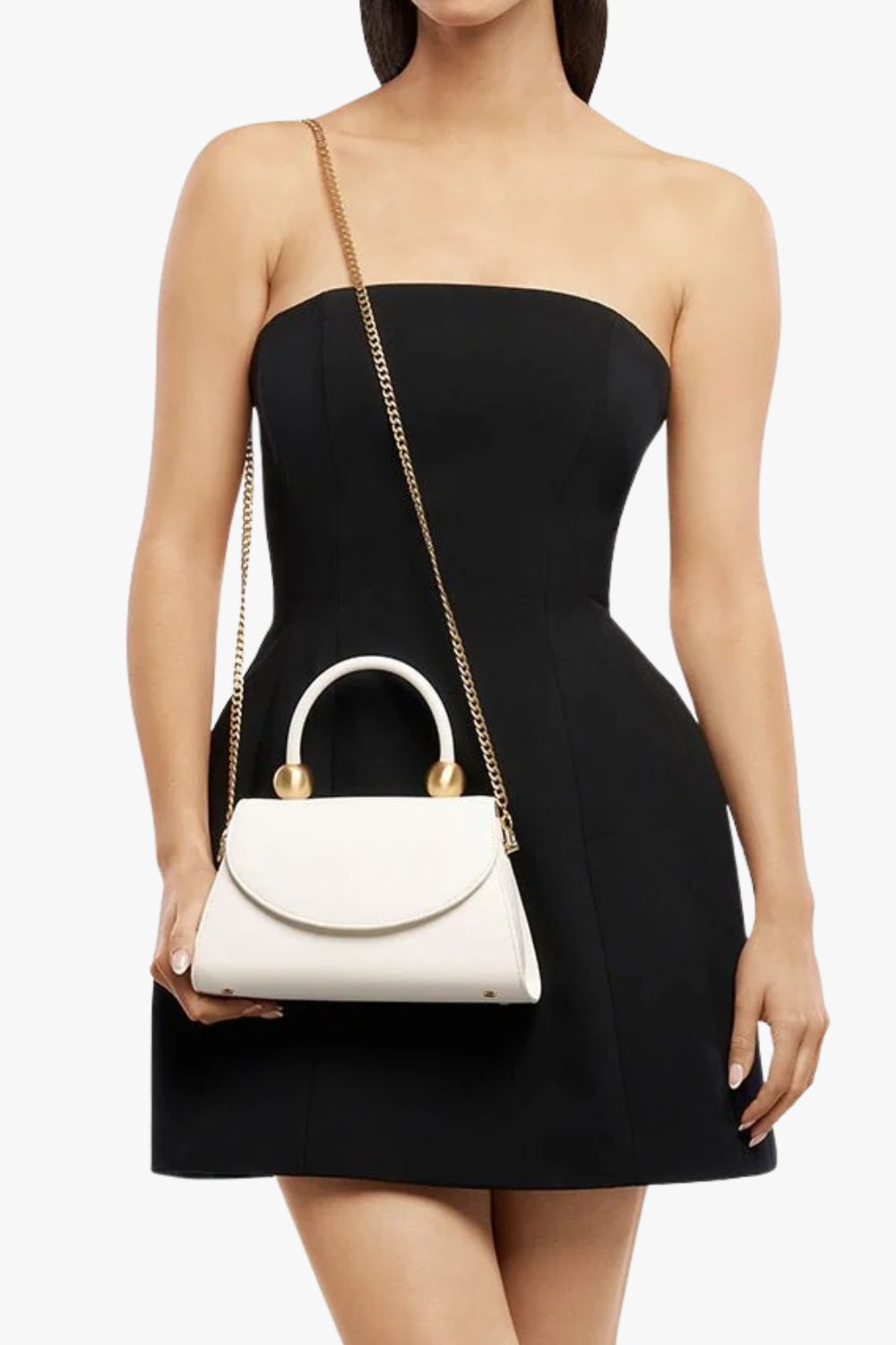 Olga Berg Siren Top Handle Clutch