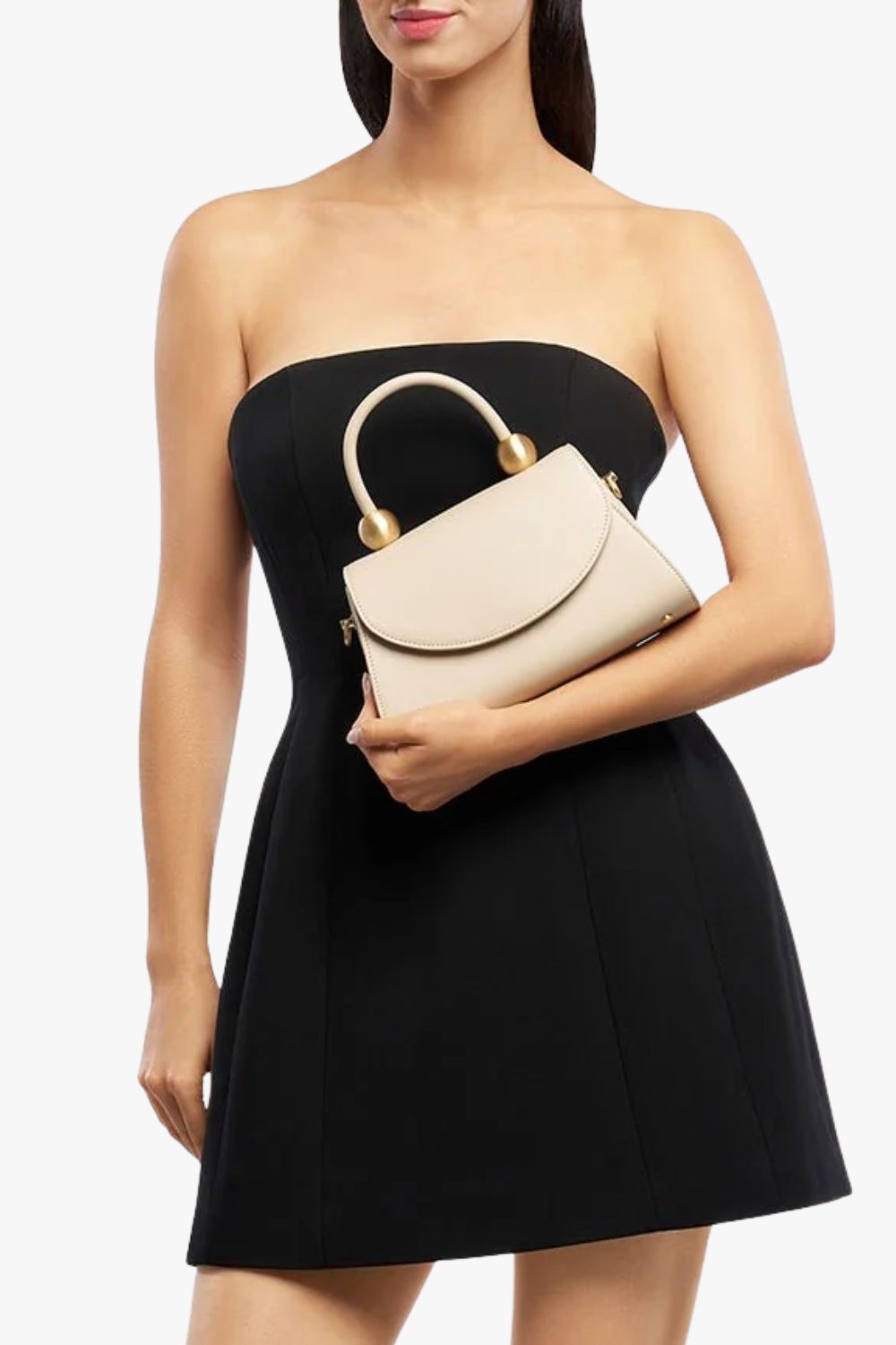 Olga Berg Siren Top Handle Clutch