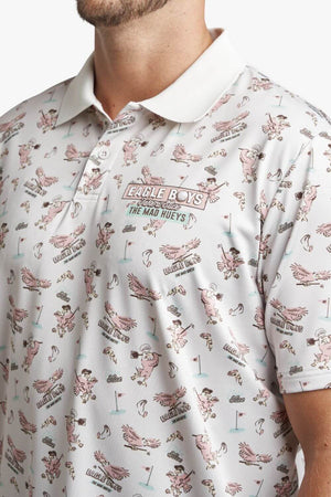 The Mad Hueys Eagle Boys Golf Polo