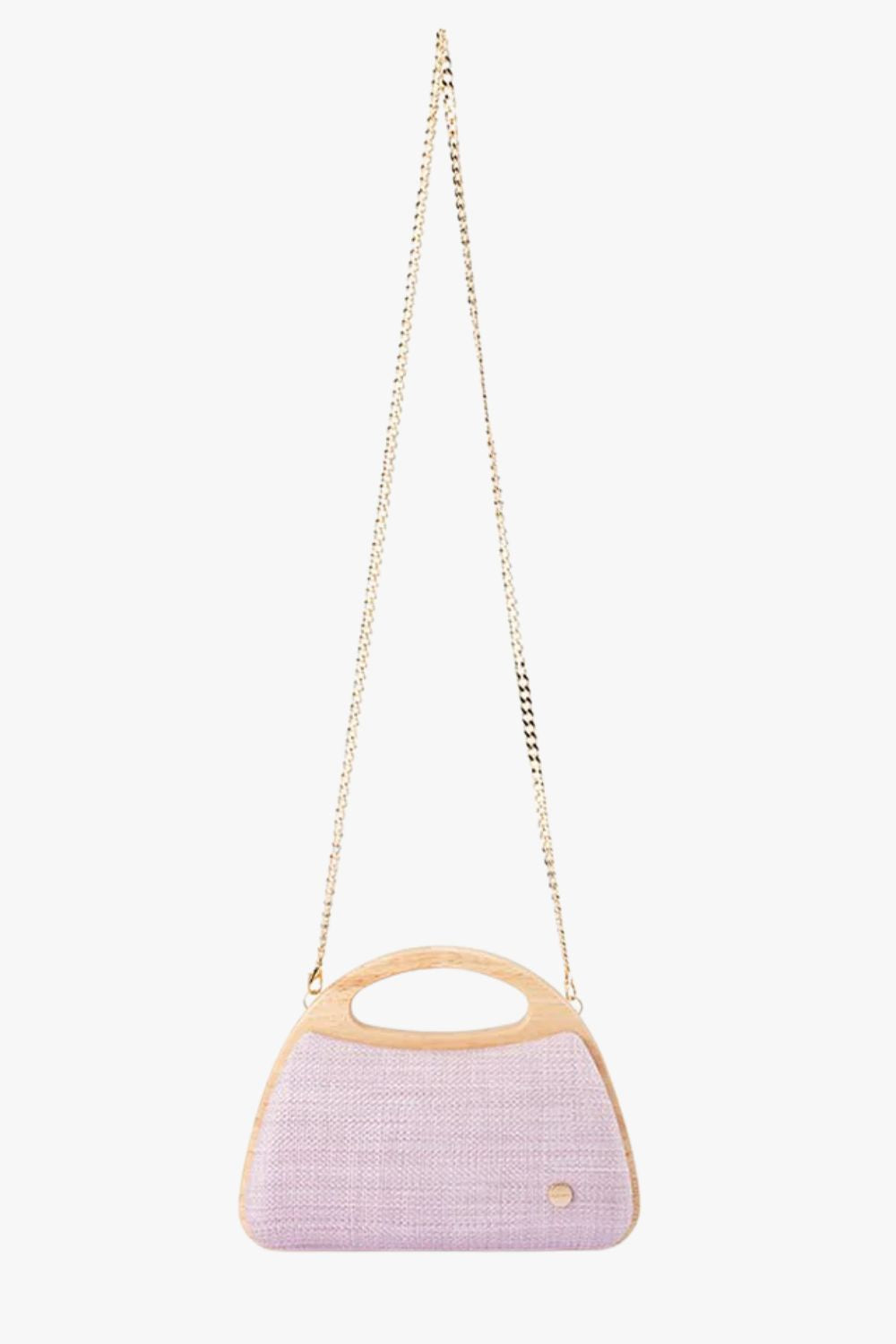 Olga Berg Sarah Wooden Frame Bag