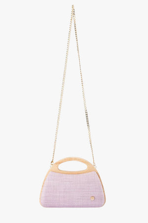 Olga Berg Sarah Wooden Frame Bag