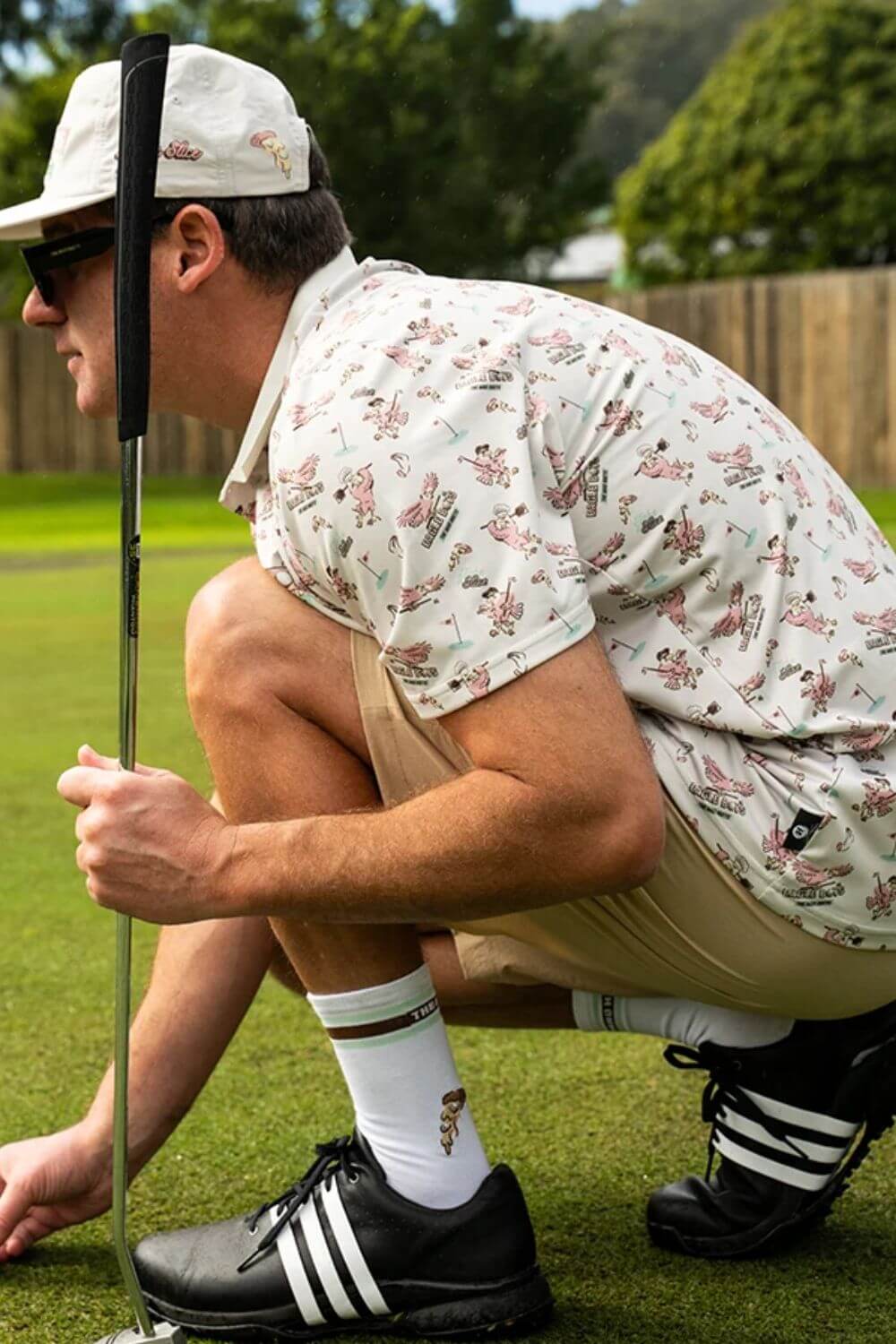 The Mad Hueys Eagle Boys Golf Polo