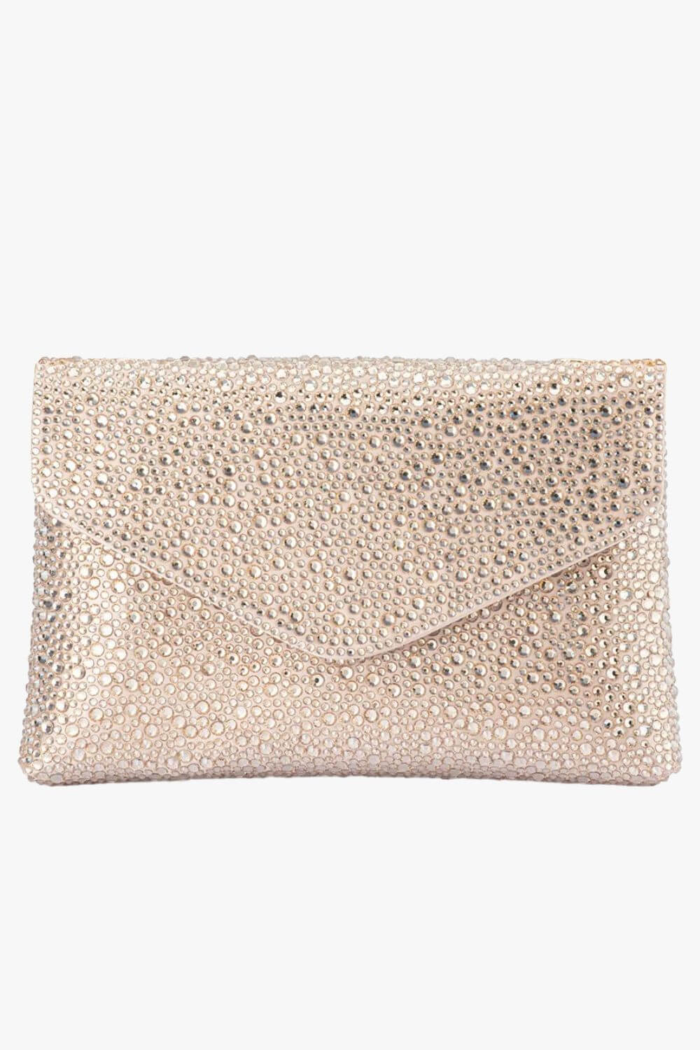 Olga Berg Hattie Crystal Shoulder Bag
