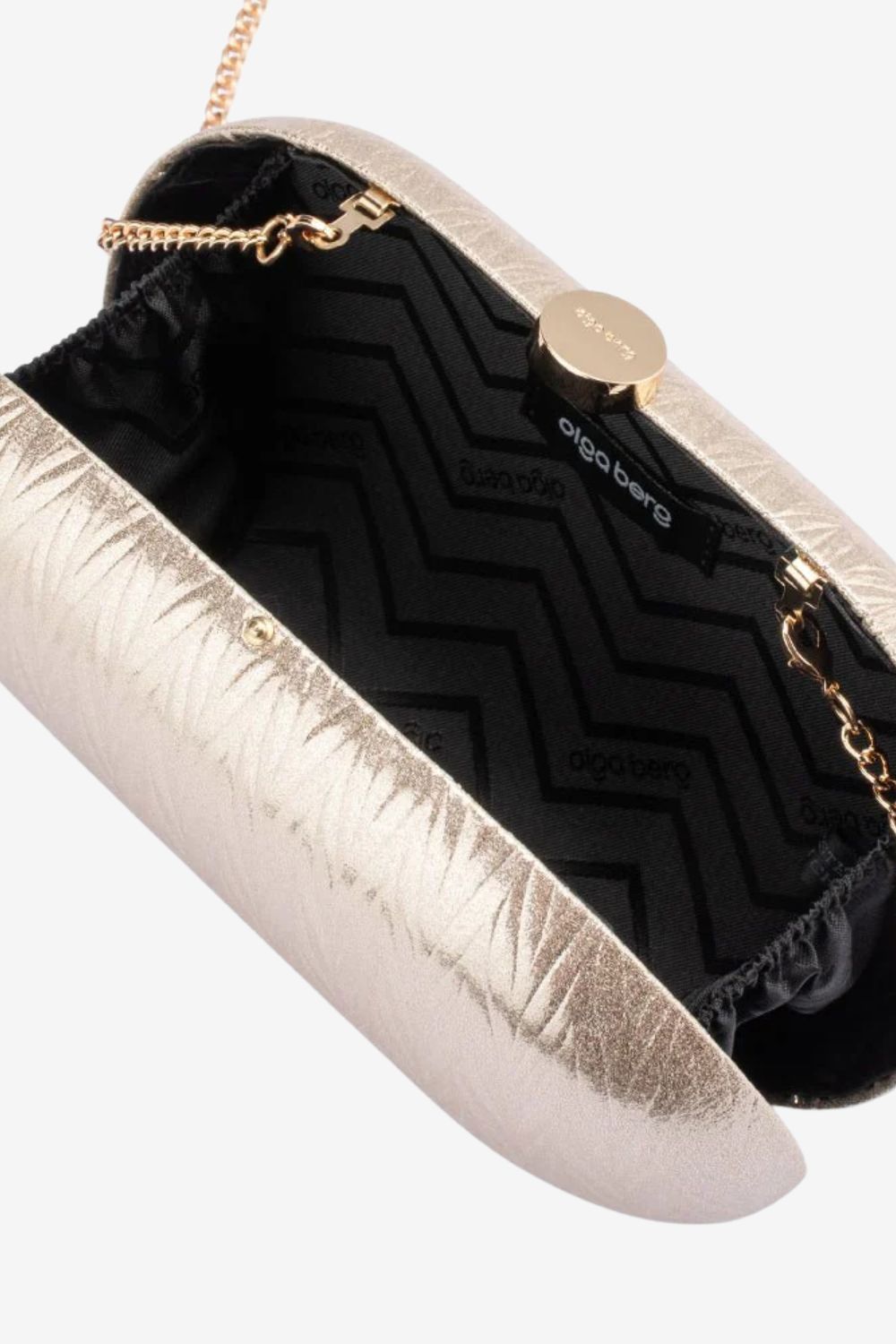 Olga Berg Izza Oval Clutch