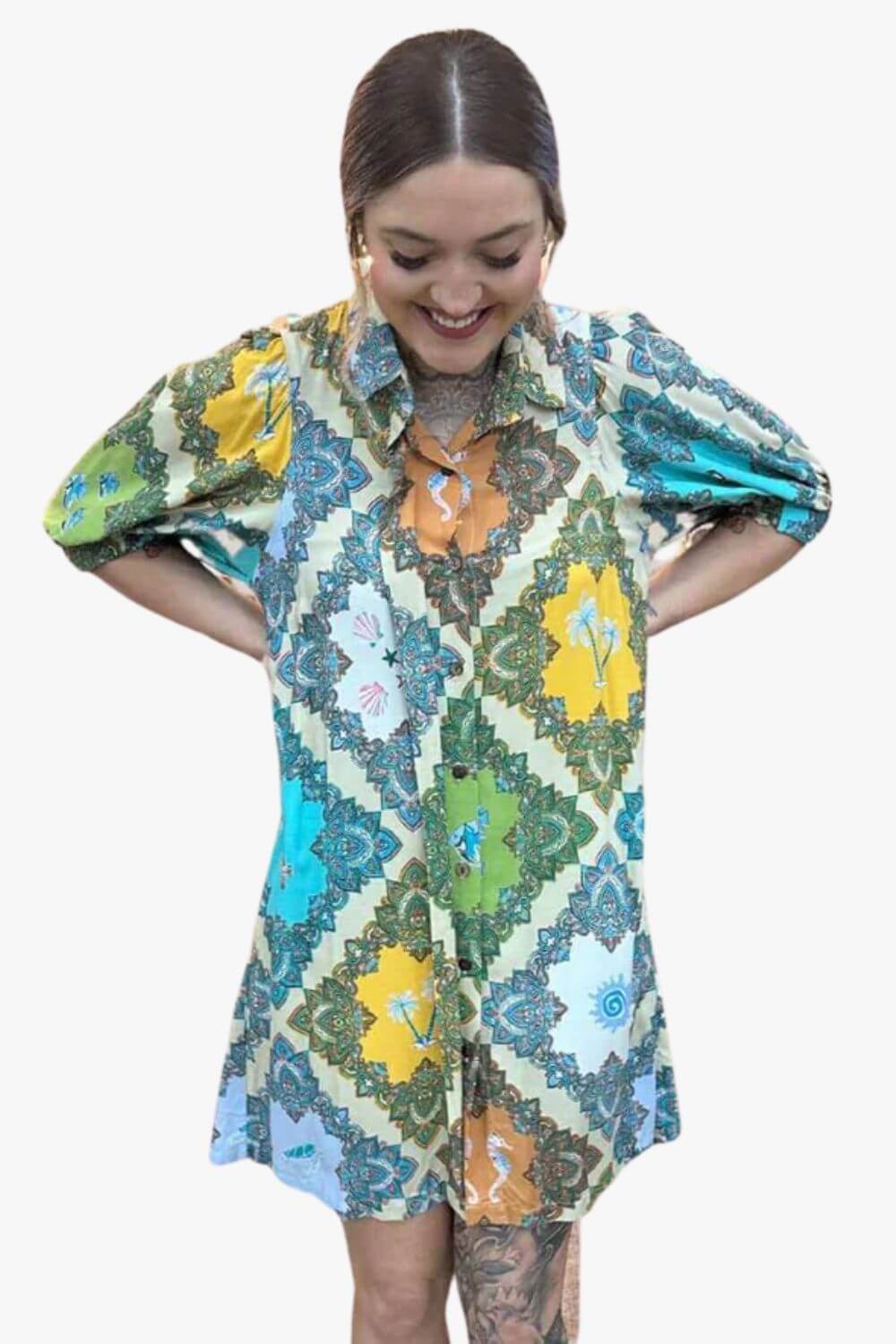 Coconinya Oceanic Mele Adi Dress