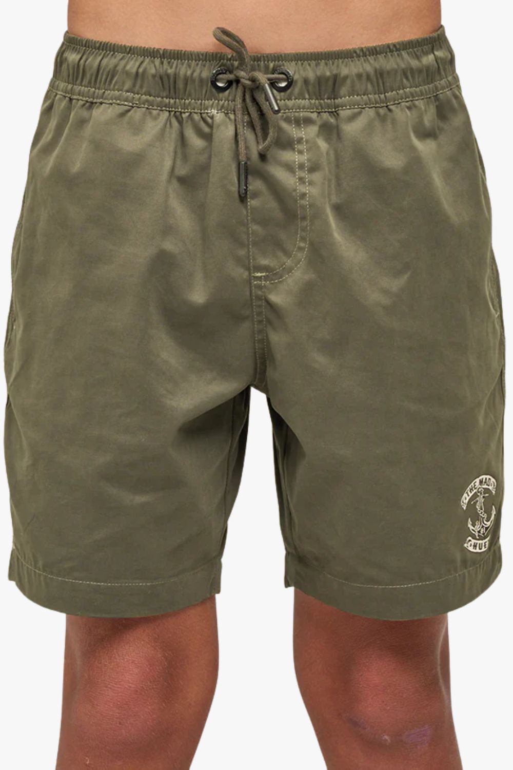 The Mad Hueys Skull Anchor Youth Volley Shorts