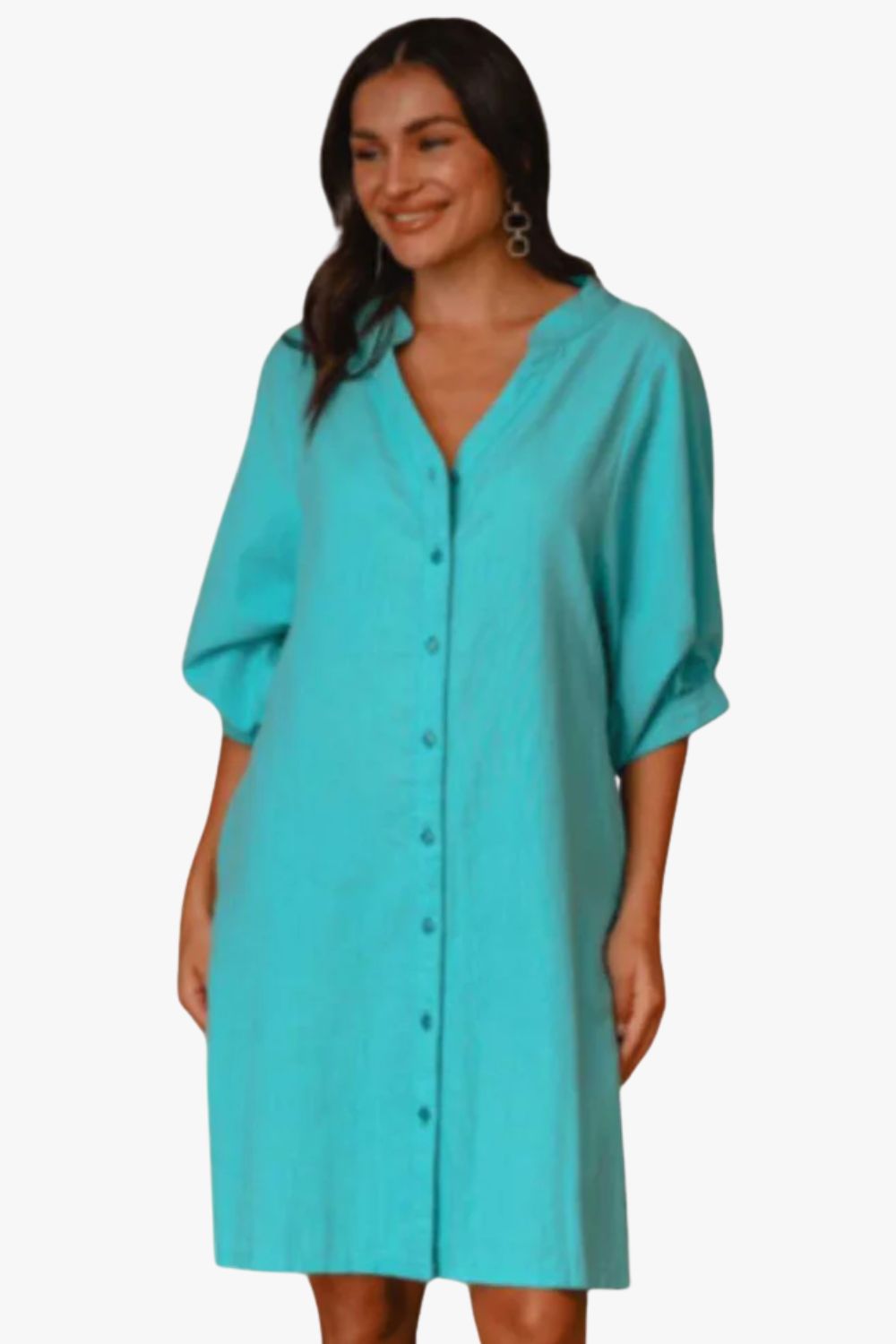 Coconinya Angel Linen Ida Dress