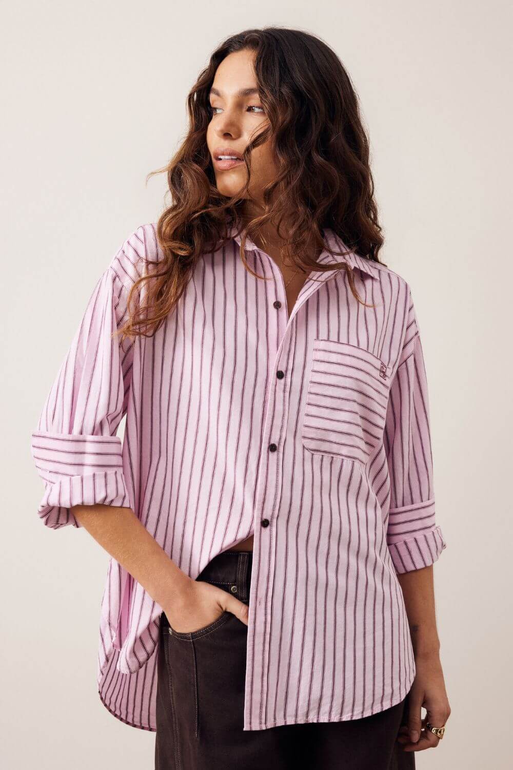 Ceres Life Peta Oversized Shirt