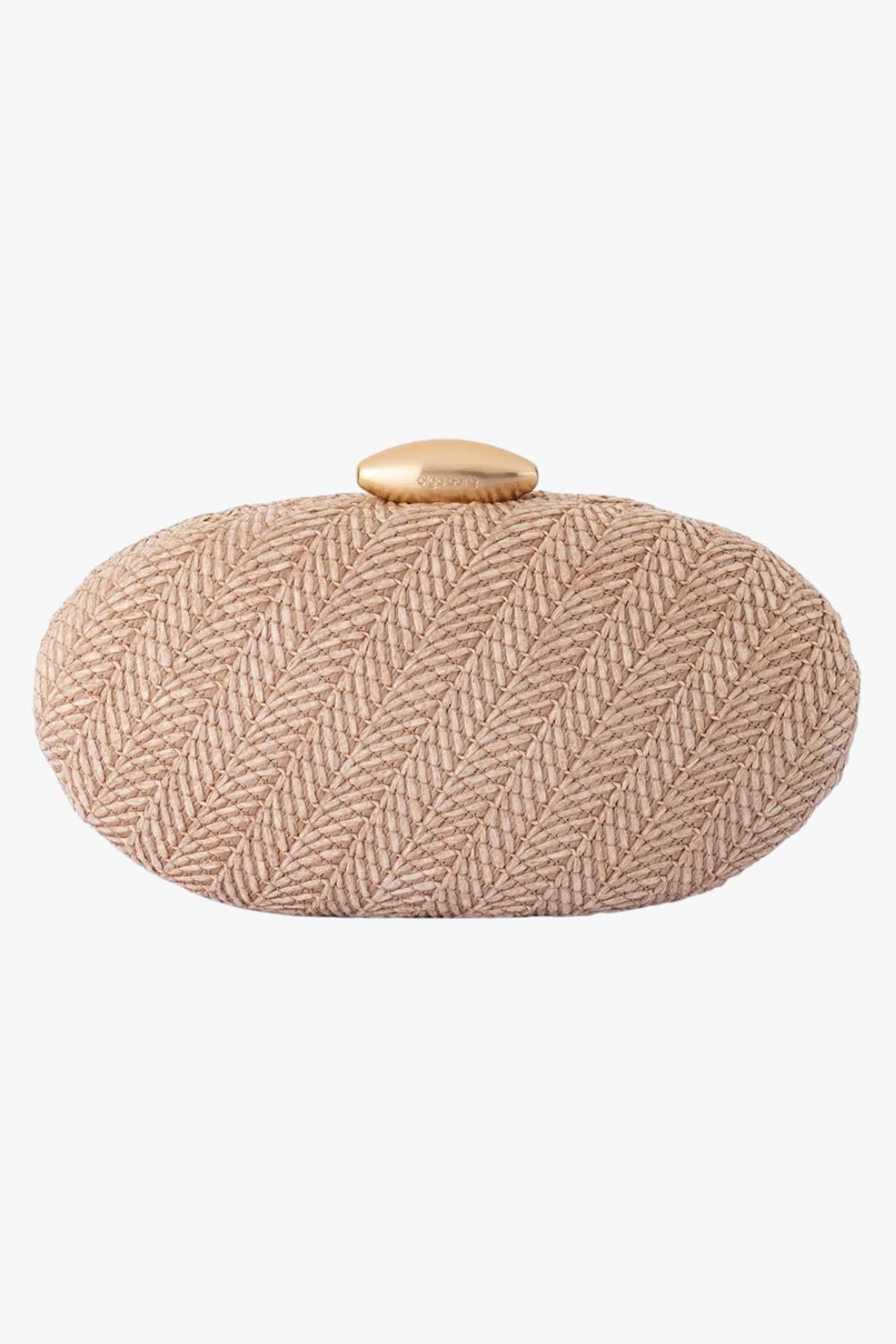Olga Berg Josie Woven Clutch