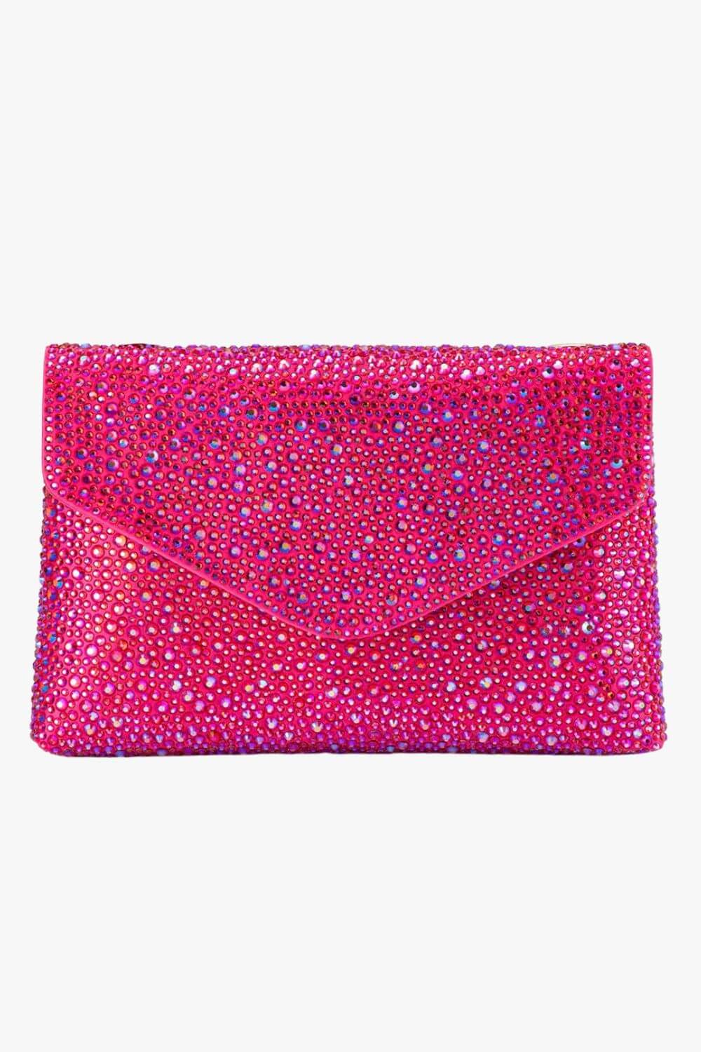 Olga Berg Hattie Crystal Shoulder Bag
