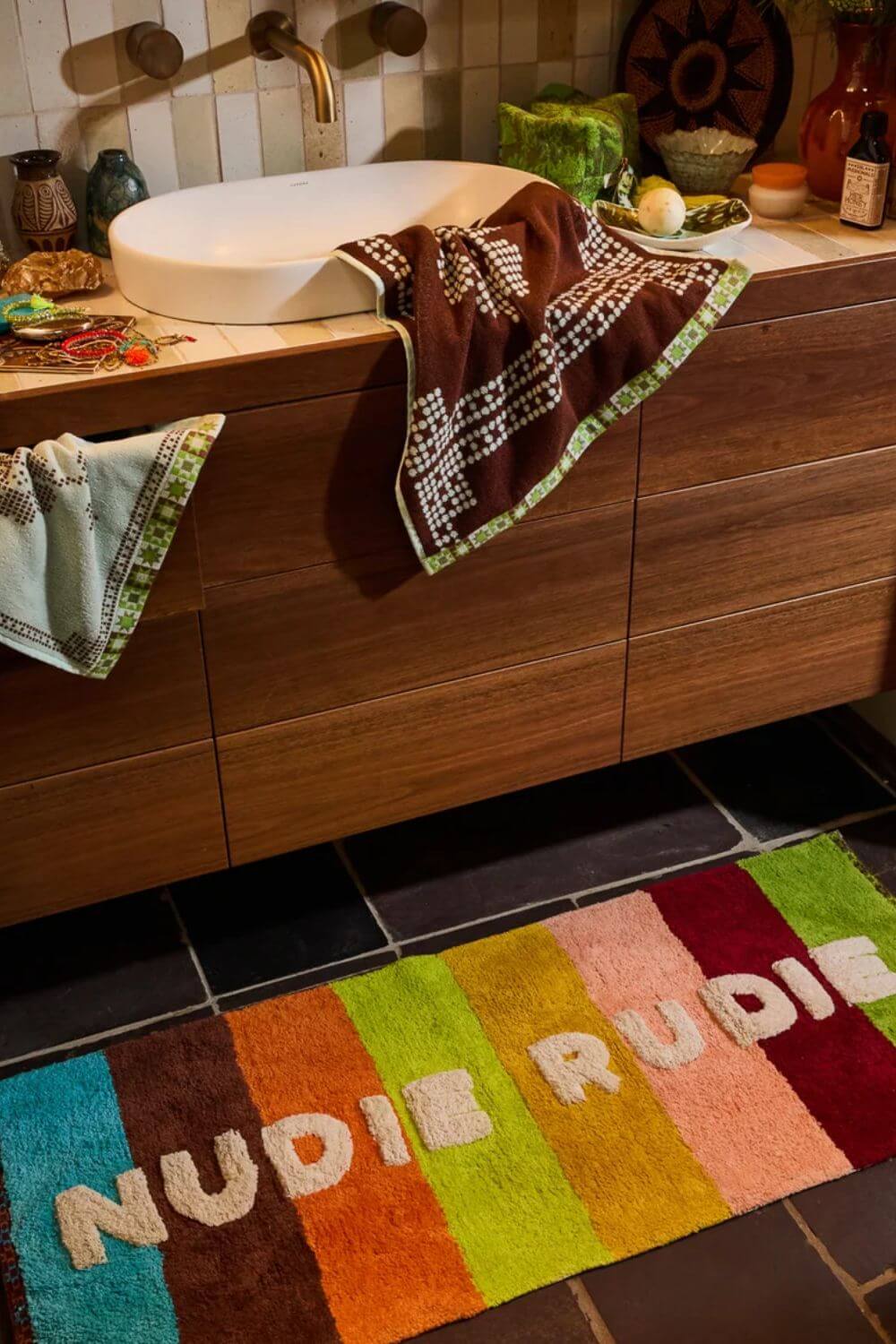 Sage x Clare Tilda Bath Runner