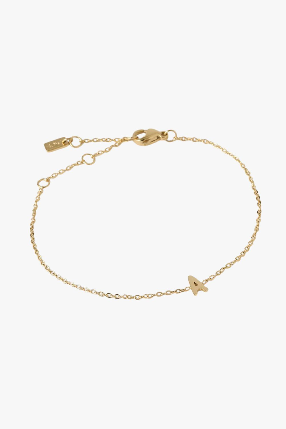 Arms of Eve Mini Initial Bracelet