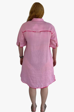 Worthier Isabel Linen Dress