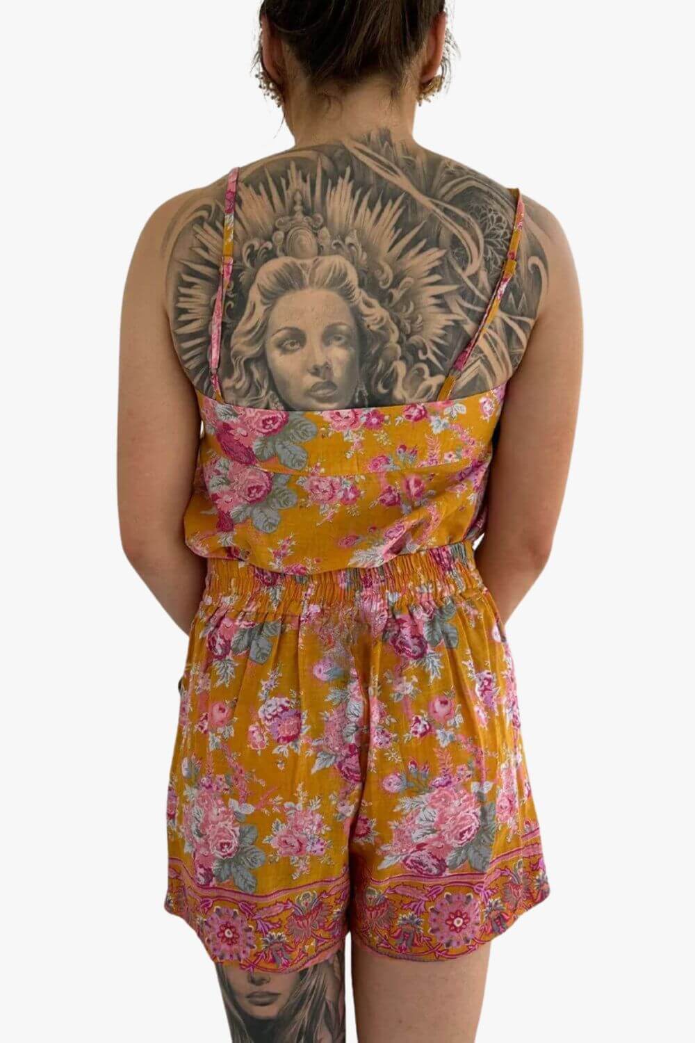 Coconinya Antique Floral Capri Short