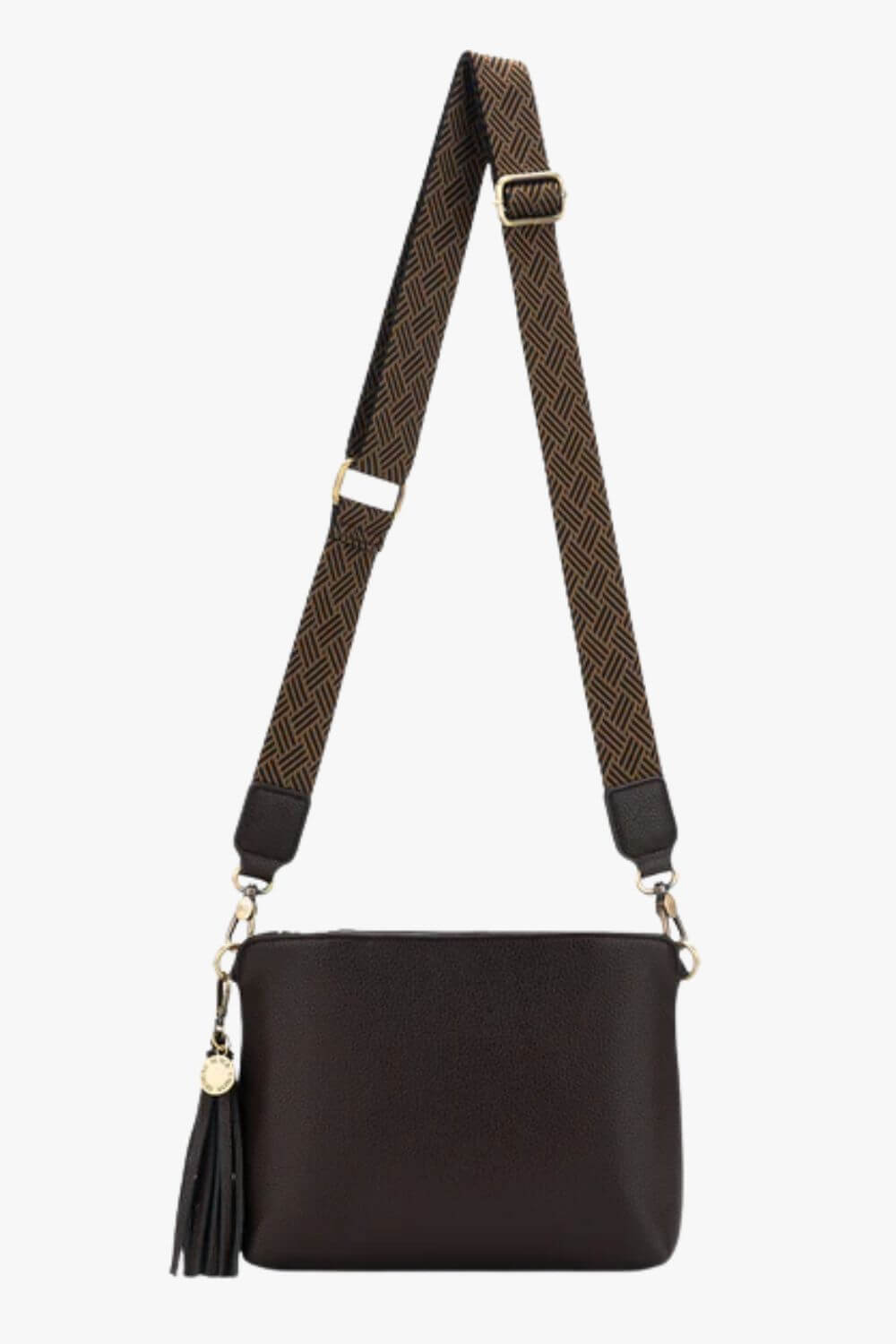 Black Caviar Maggie 3 Compartment Crossbody Bag