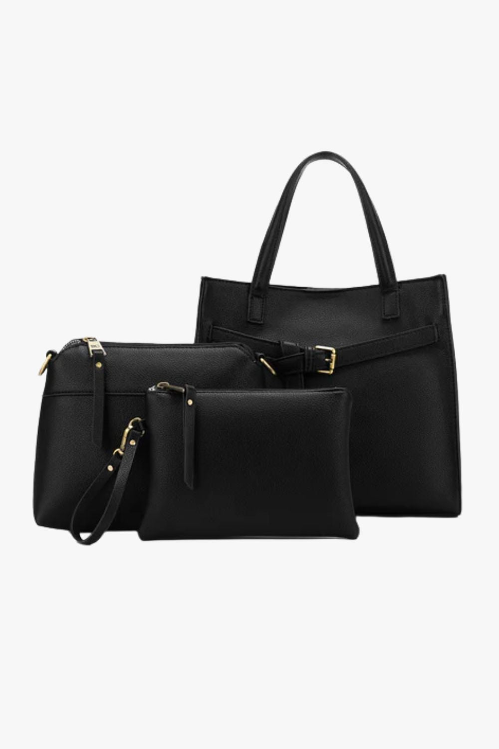 Black Caviar Kellye 3 Piece Handbag
