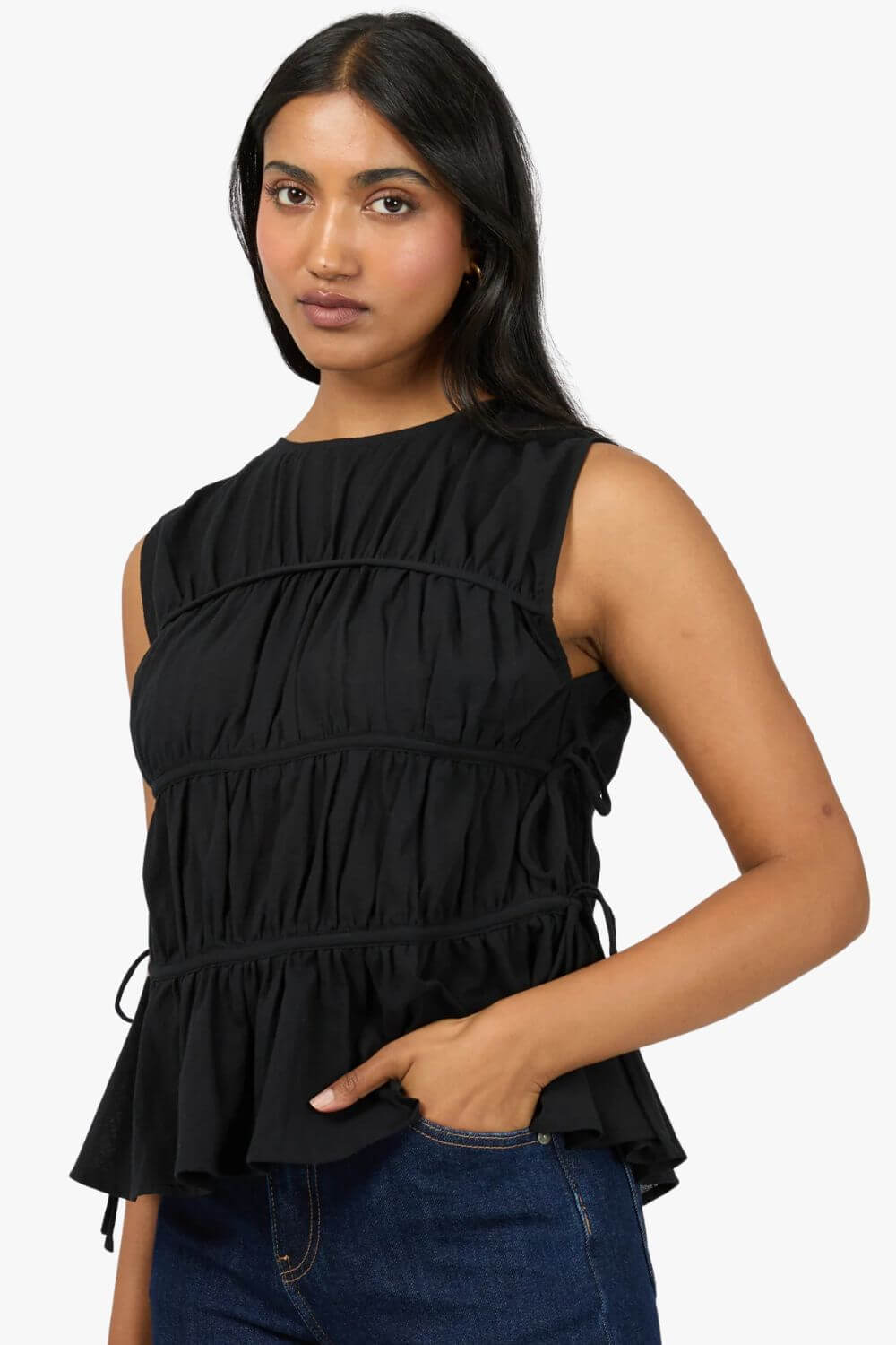 All About Eve Lou Lou Tie Top