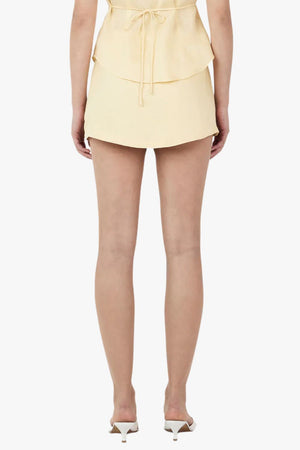 Ownley Grace Linen Mini Skirt