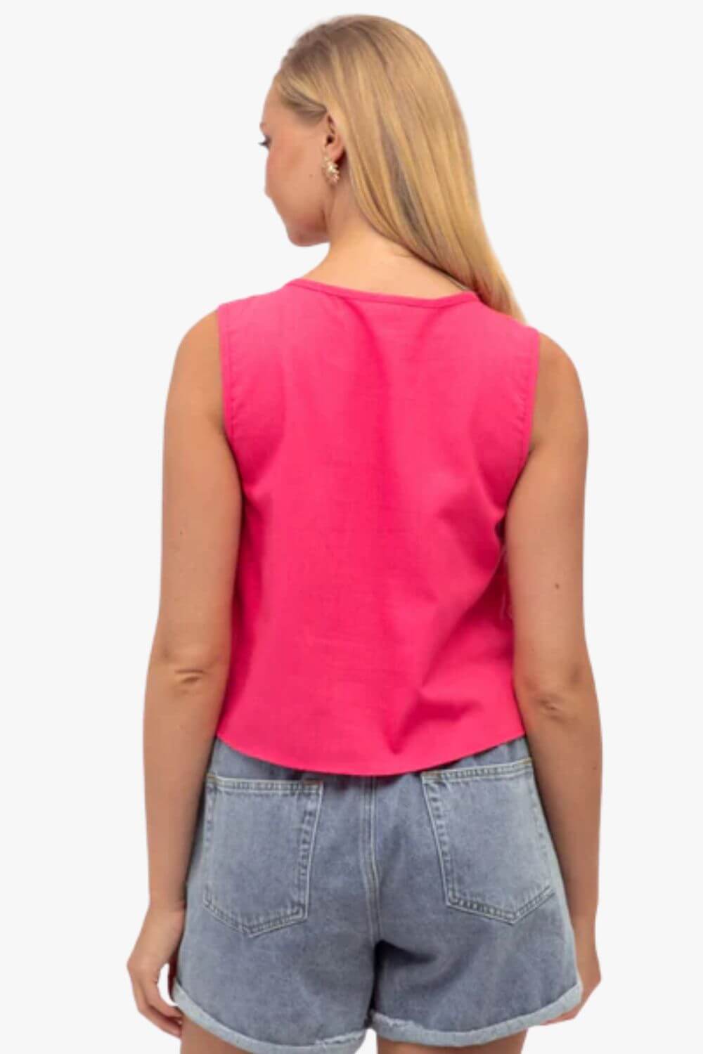Paxton Pleated Front Top